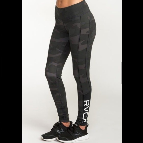 RVCA CAMO LEGGINGS - Picture 2 of 16